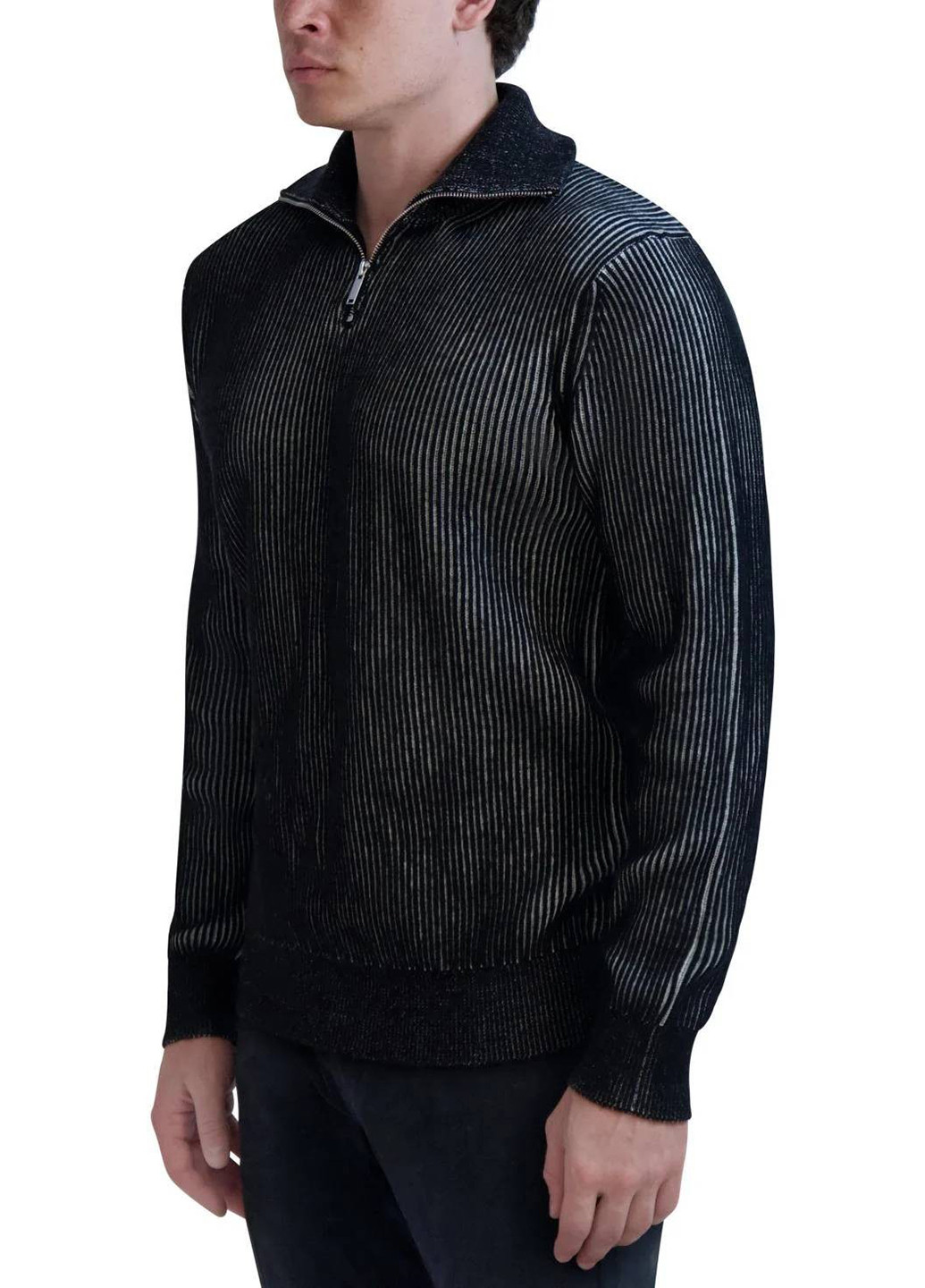 Черный зимний свитер Karl Lagerfeld