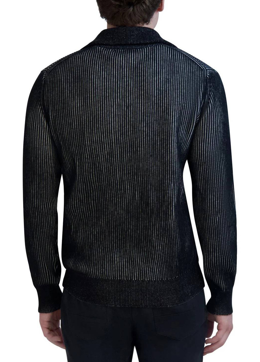 Черный зимний свитер Karl Lagerfeld