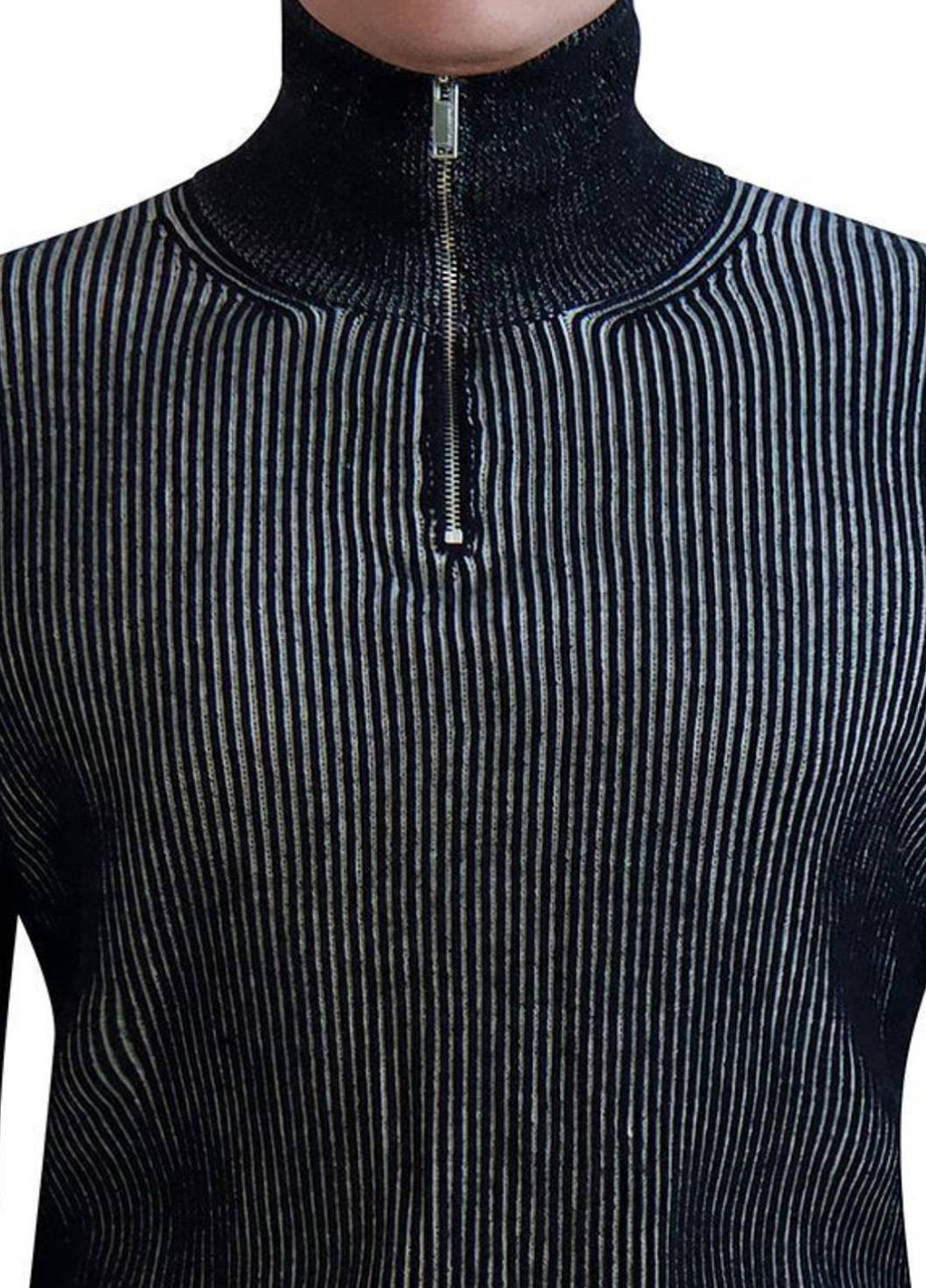 Черный зимний свитер Karl Lagerfeld