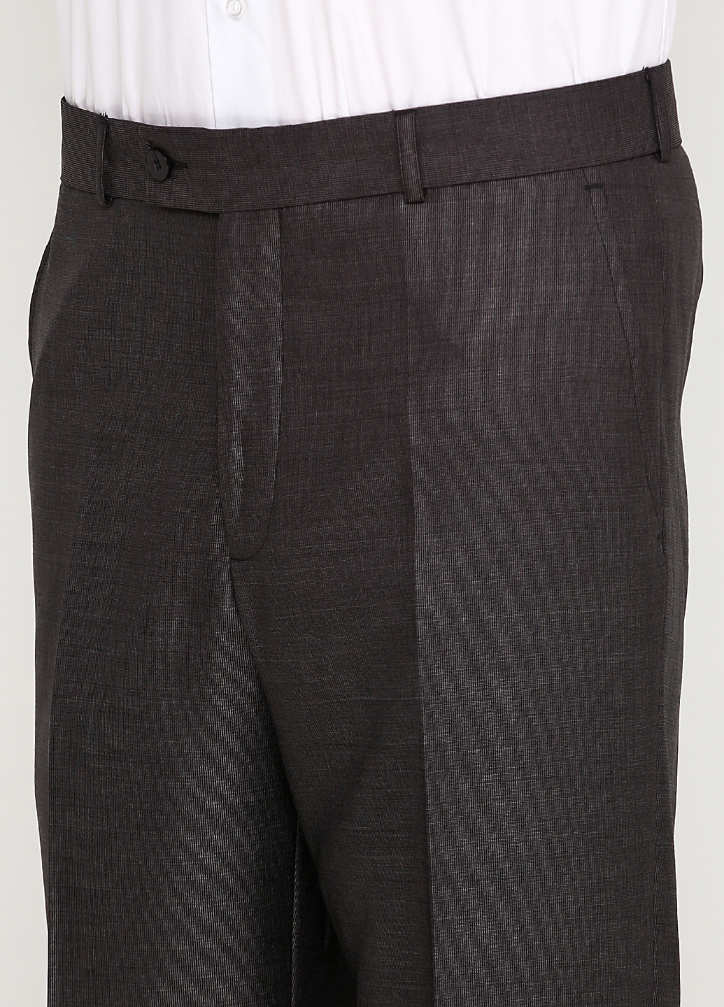 Сіро-коричневий демісезонний костюм (піджак, брюки) брючний Borys Style