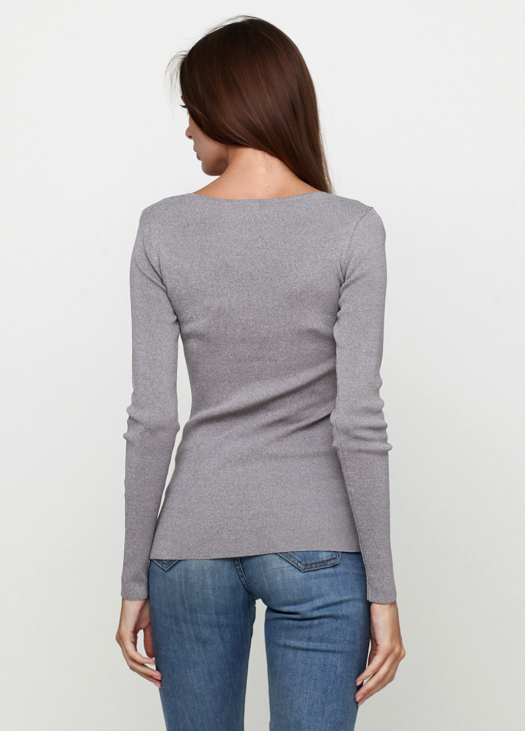 Сірий демісезонний пуловер пуловер MC Lorene