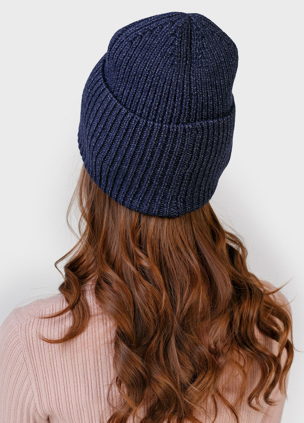 Кашемірова зимова тепла жіноча шапка без підкладки 330202 Merlini (254281103)