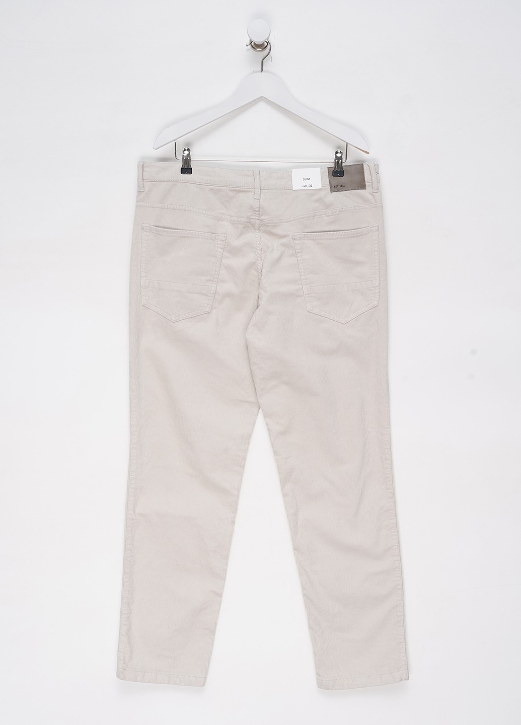 Светло-бежевые кэжуал демисезонные брюки C&A
