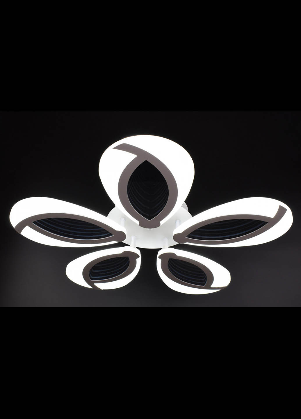 Люстра стельова LED з пультом A2701 / 5-wh Білий 8х59х59 см. Handmade (234539959)