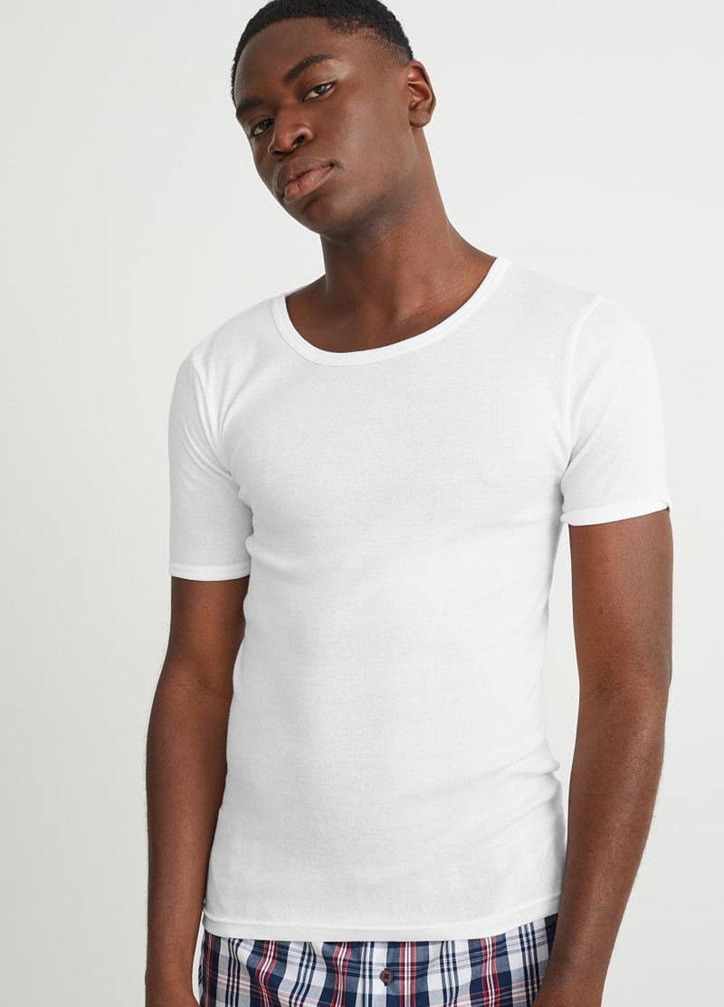 Біла футболка (2 шт.) C&A