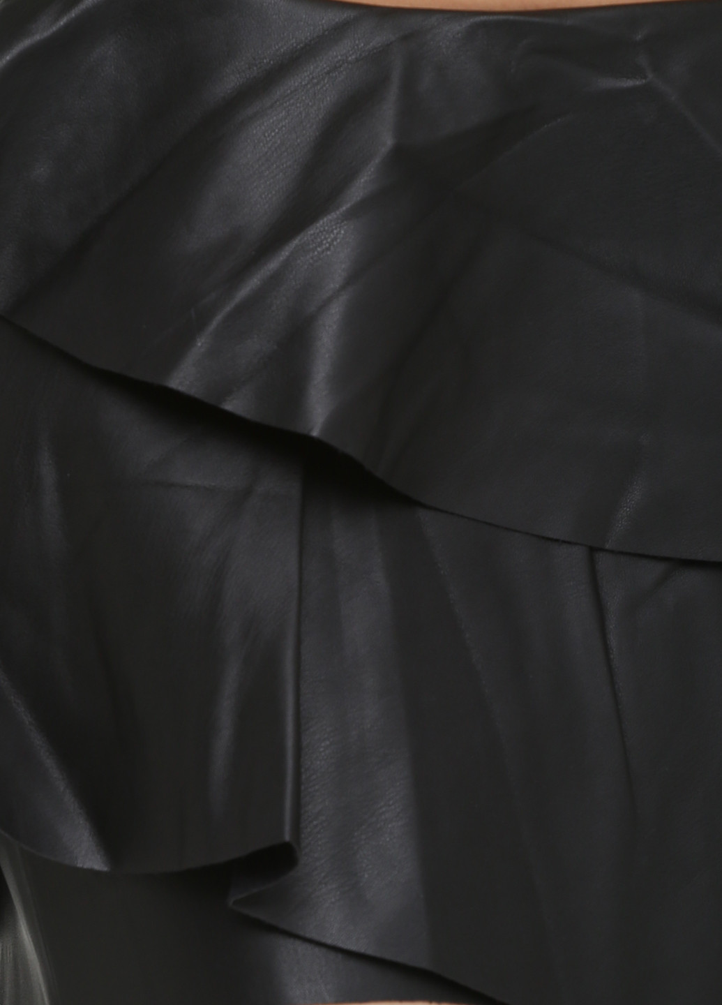 Черная кэжуал однотонная юбка Zara мини