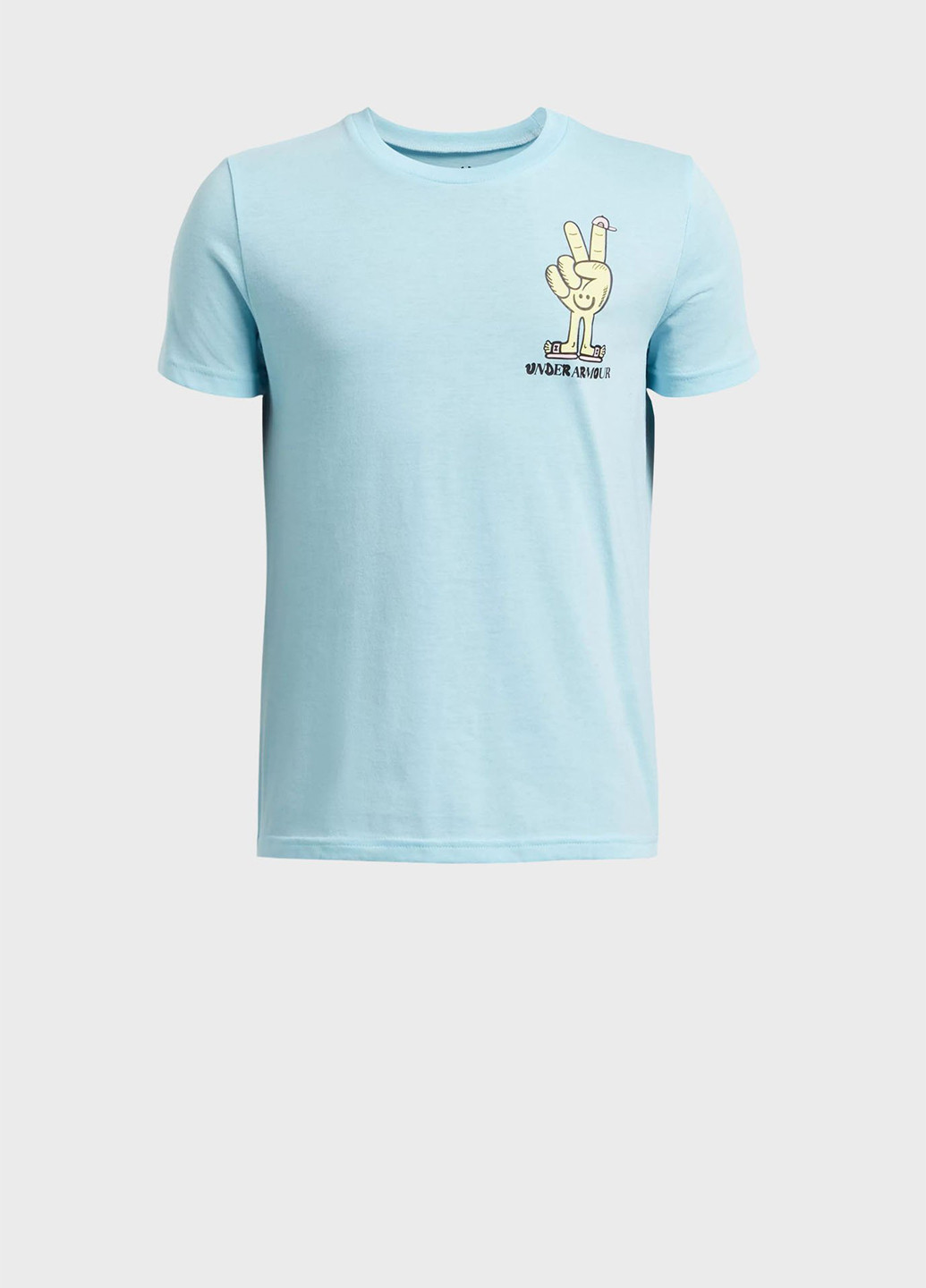 Голубая летняя футболка Under Armour