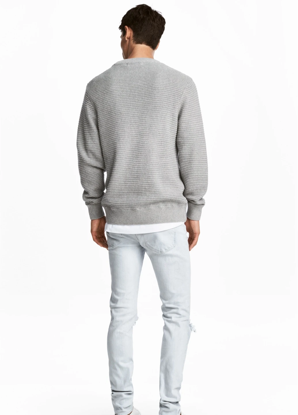 Голубые джинси,блакитний, H&M