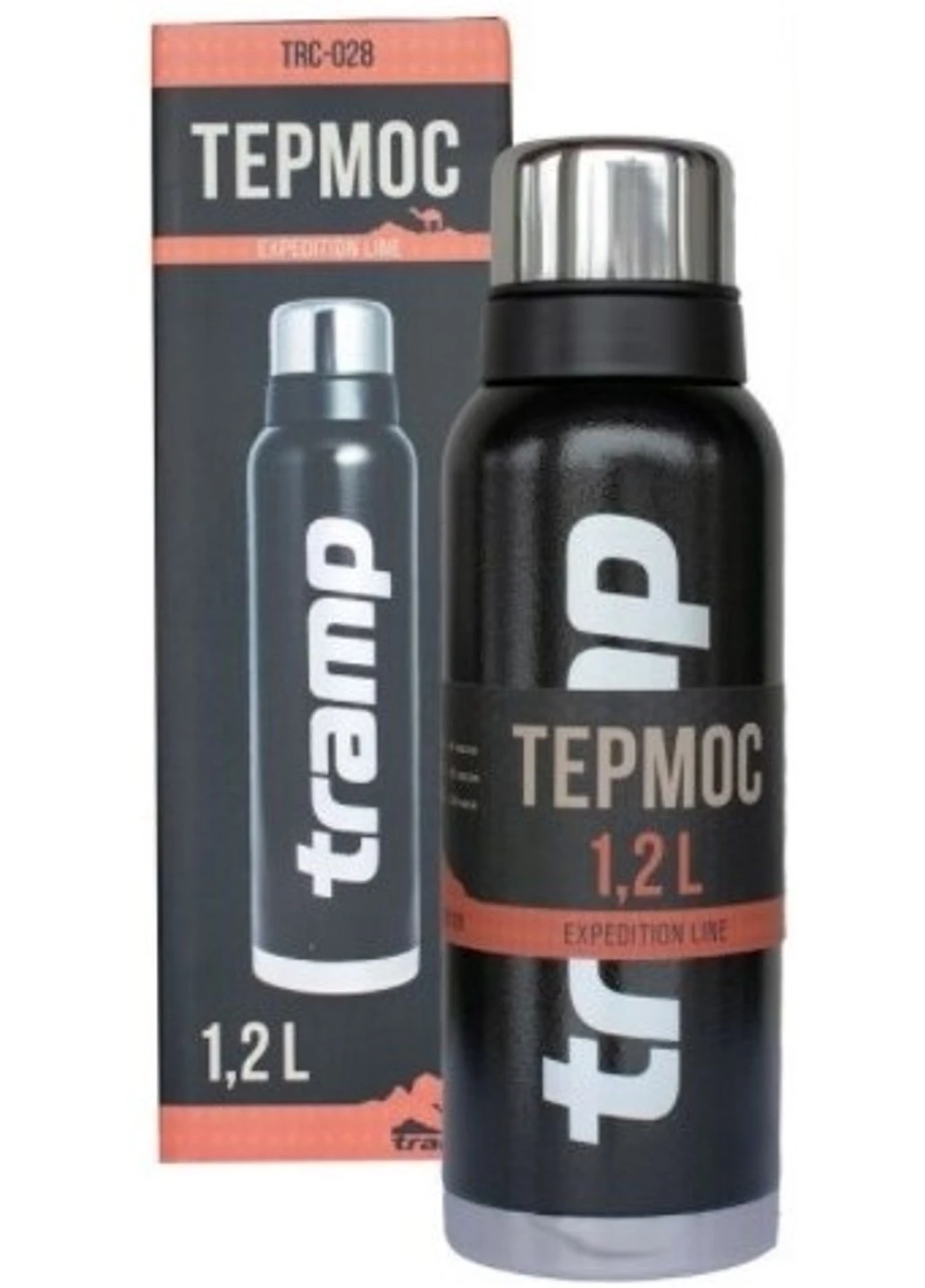 Термос Expedition Line 1,2 л черный Tramp (252744788)