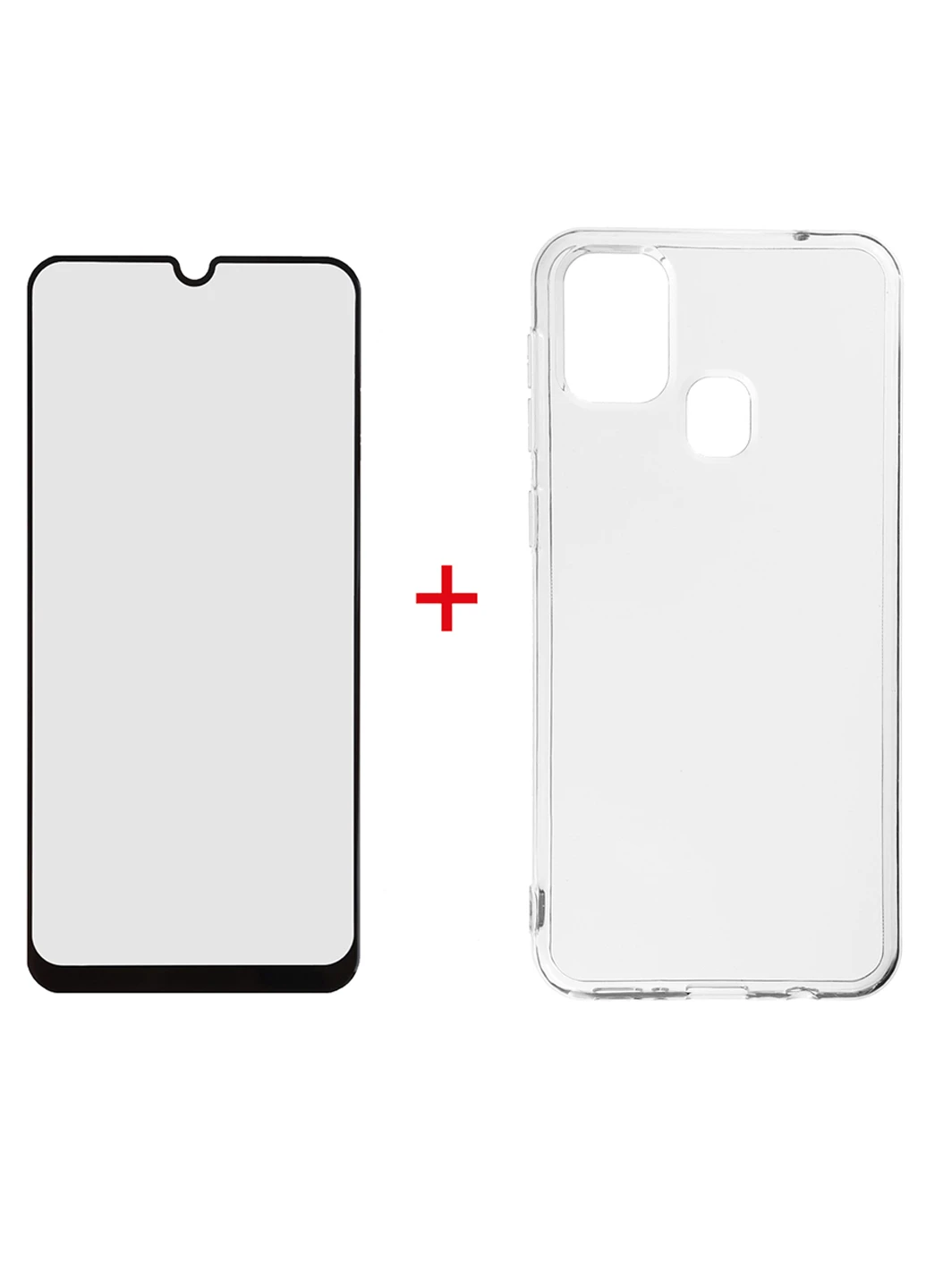 Комплект захисне скло + ультратонкий чохол Samsung M31 (ARS58044) ARS (225525029)