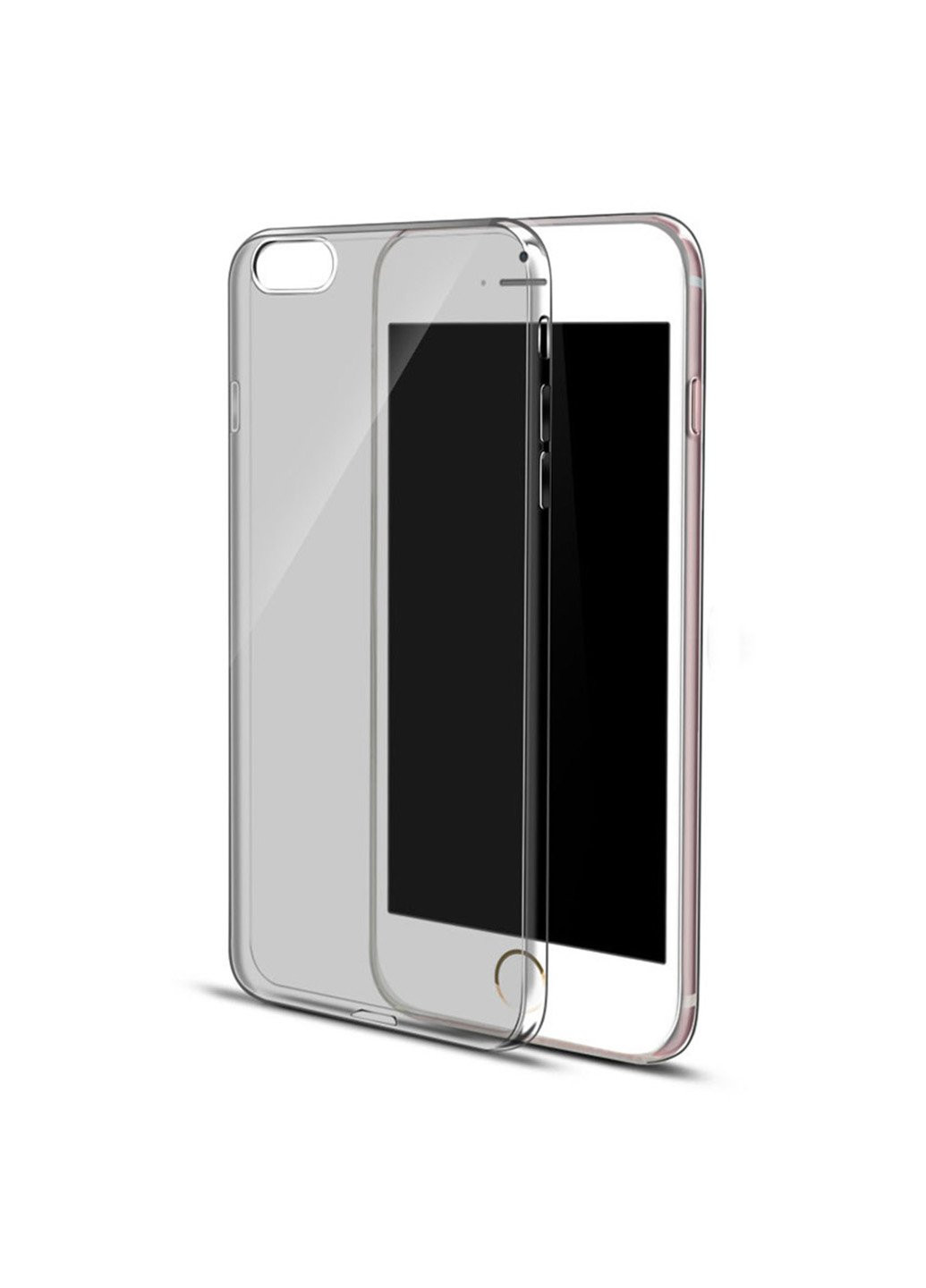 Чехол силиконовый плотный для iPhone 7/8 clear grey P.A.C. (219294317)