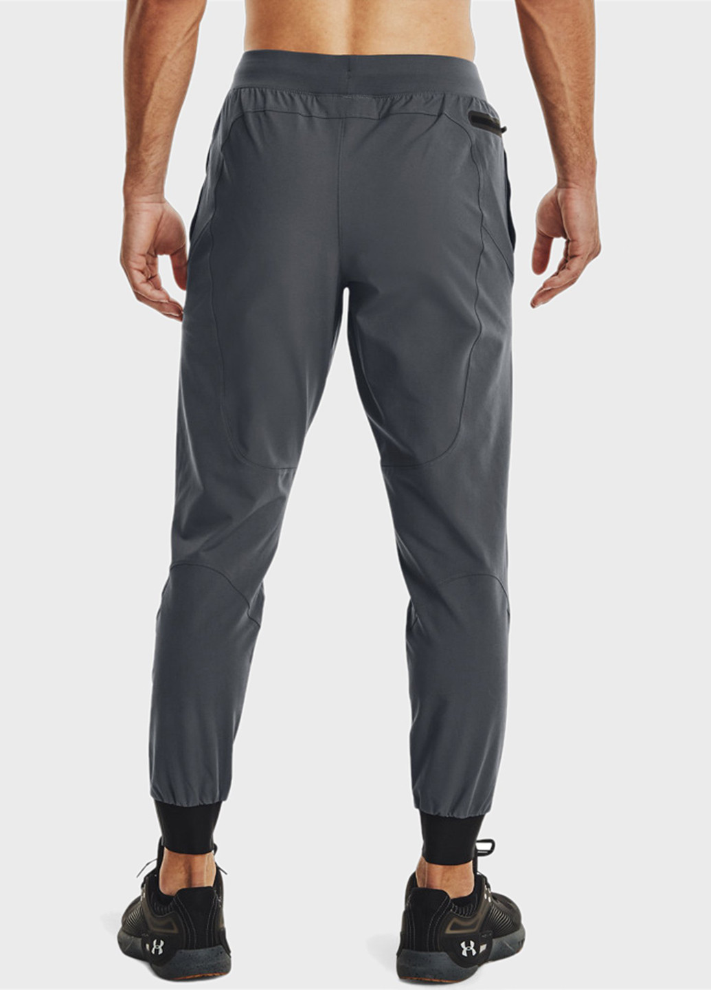 Темно-серые спортивные демисезонные джоггеры брюки Under Armour