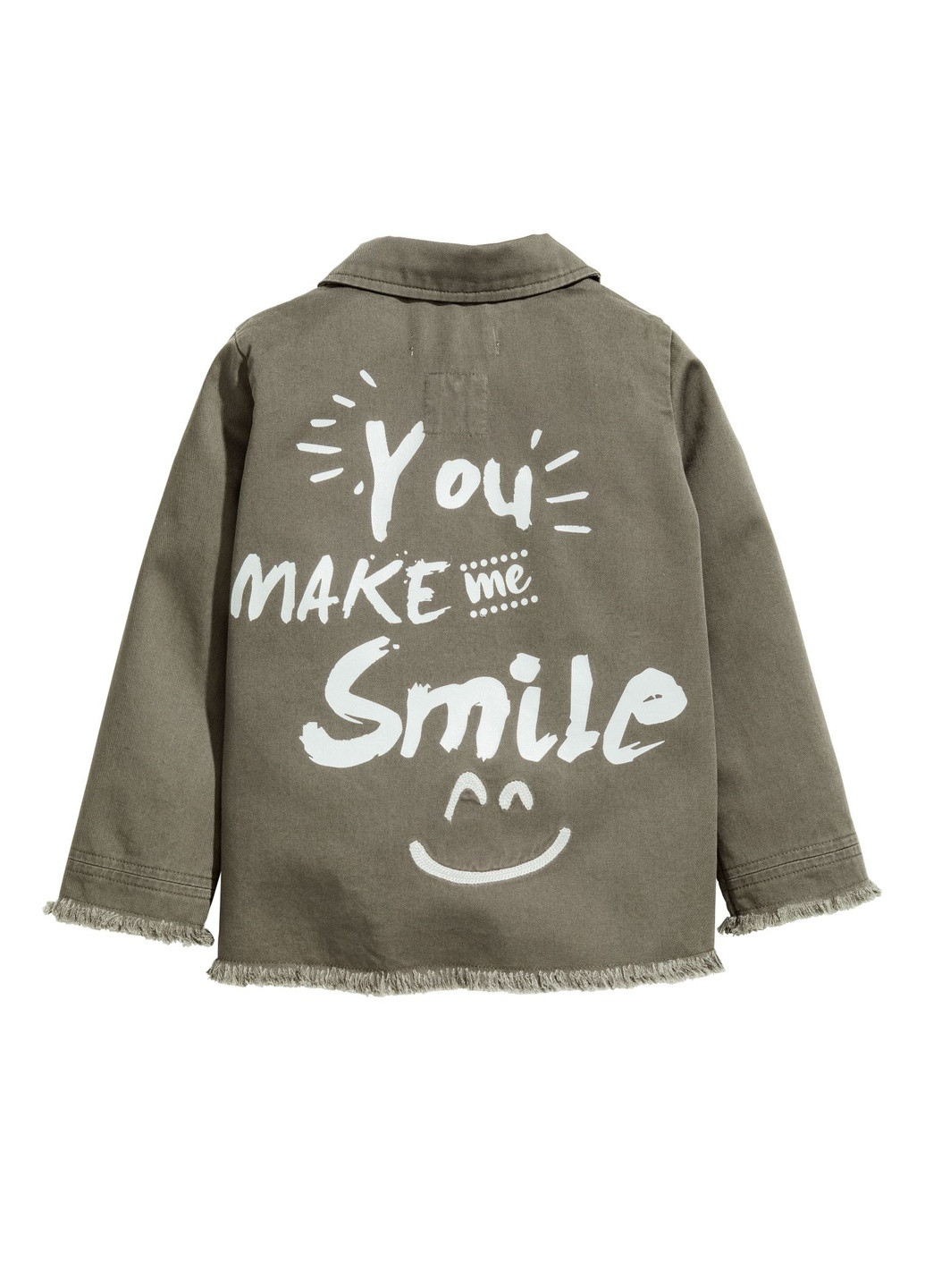 Оливковая (хаки) куртка H&M