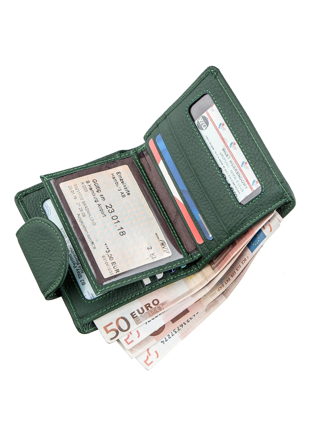Женский кожаный кошелек 9,5х11х3 см st leather (229460070)