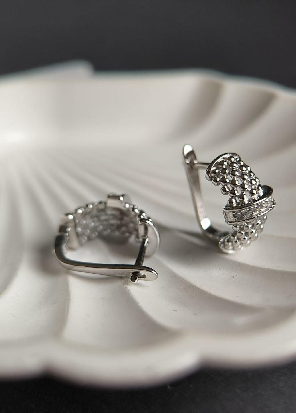 Серьги Silver Flame (336574455)