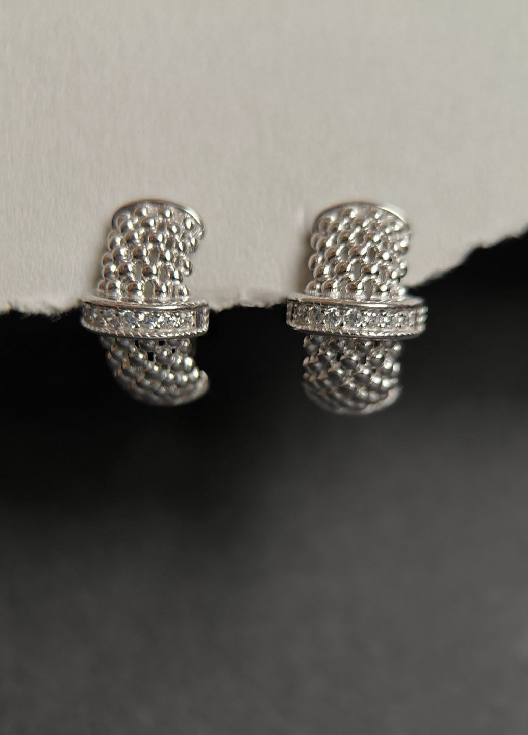 Серьги Silver Flame (336574455)