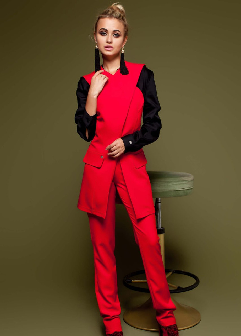 Оригінальний та незвичайний брючний костюм-двійка Jadone Fashion (254894764)