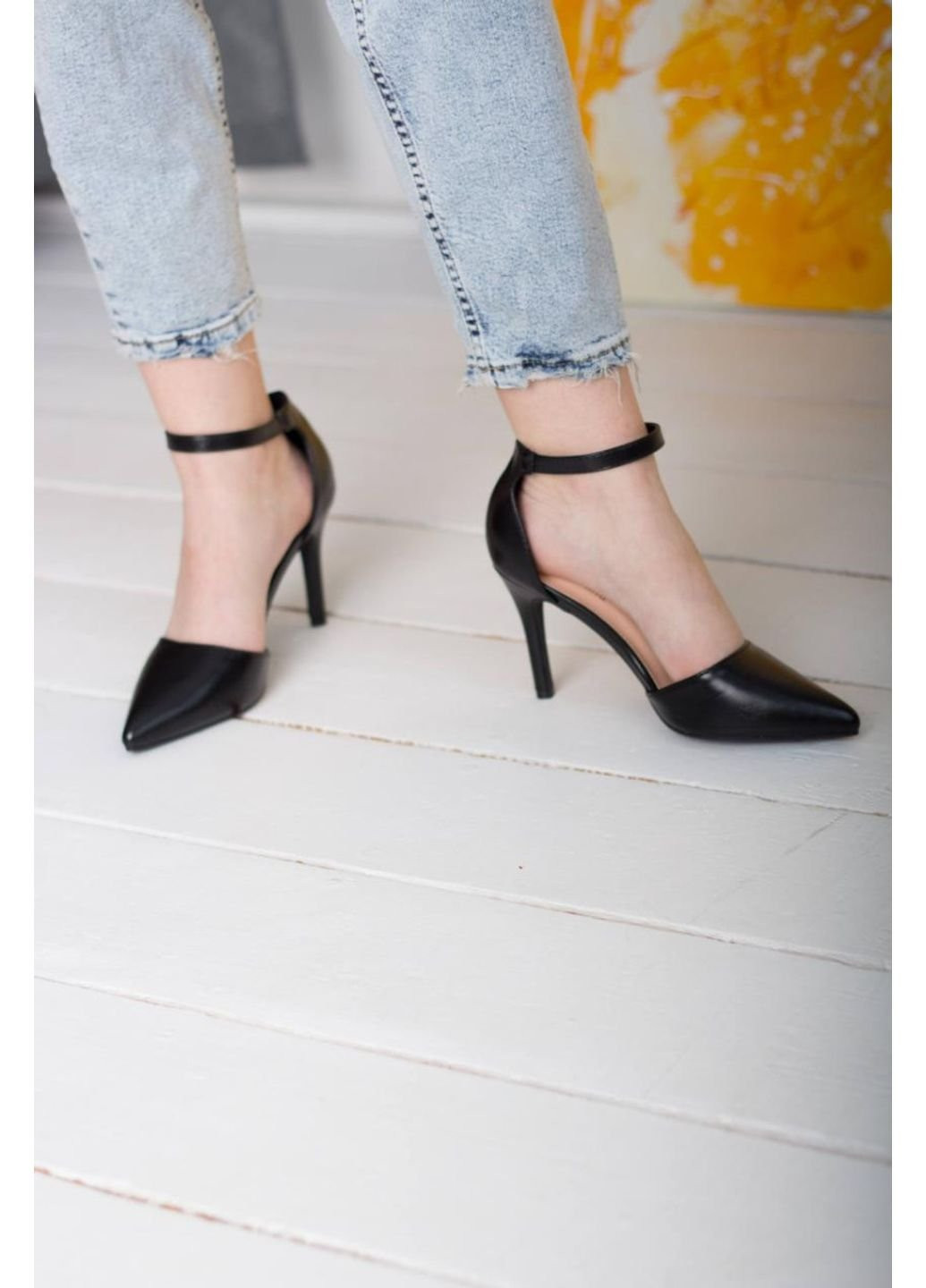 Туфлі жіночі Jady 2602 38 24,5 см Чорний Fashion (253195619)