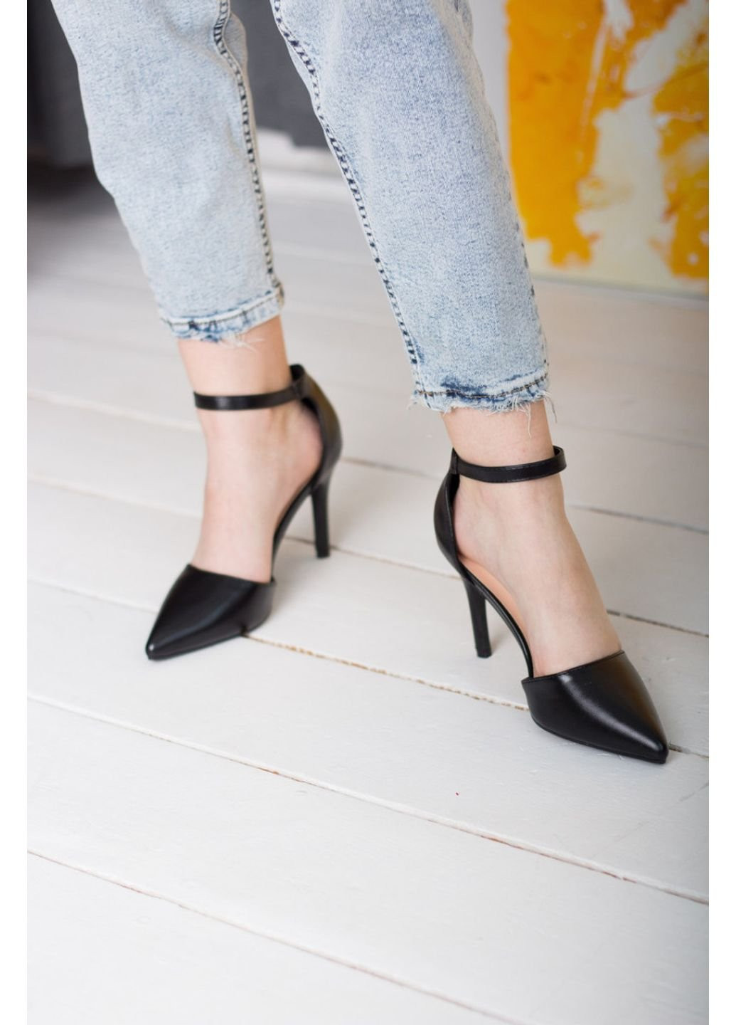 Туфлі жіночі Jady 2602 38 24,5 см Чорний Fashion (253195619)