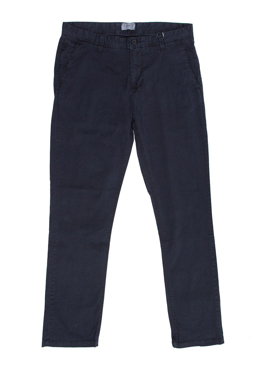 Темно-синие кэжуал демисезонные зауженные брюки Minimum