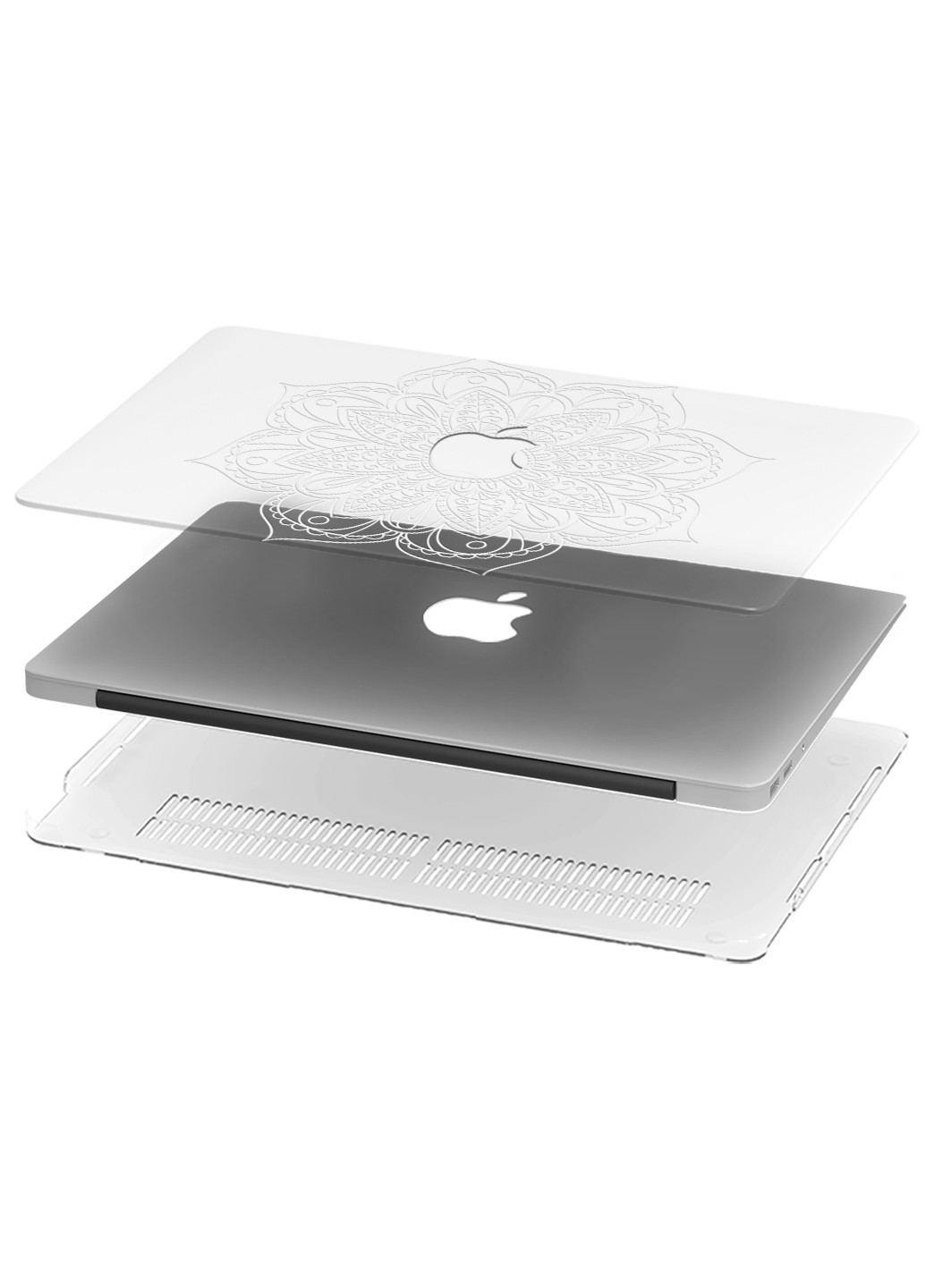 Чехол пластиковый для Apple MacBook Pro 13 A2289 / A2251 / A2338 Мандала (Mandala) (9772-1769) MobiPrint (218528599)