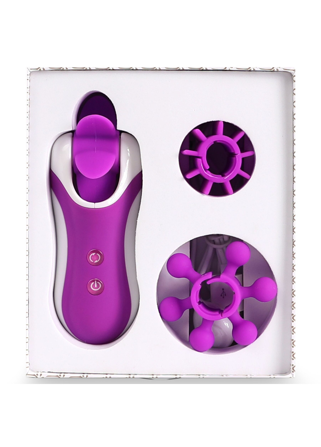 Стимулятор з імітацією оральних пестощів - Clitella Oral Clitoral Stimulator Purple FeelzToys (252297354)