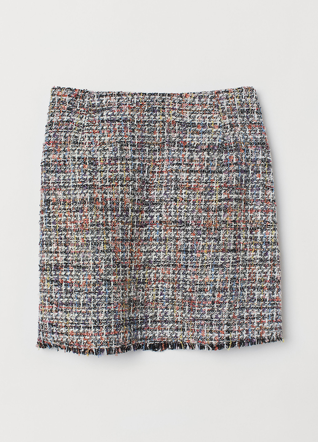 Разноцветная кэжуал меланж юбка H&M карандаш