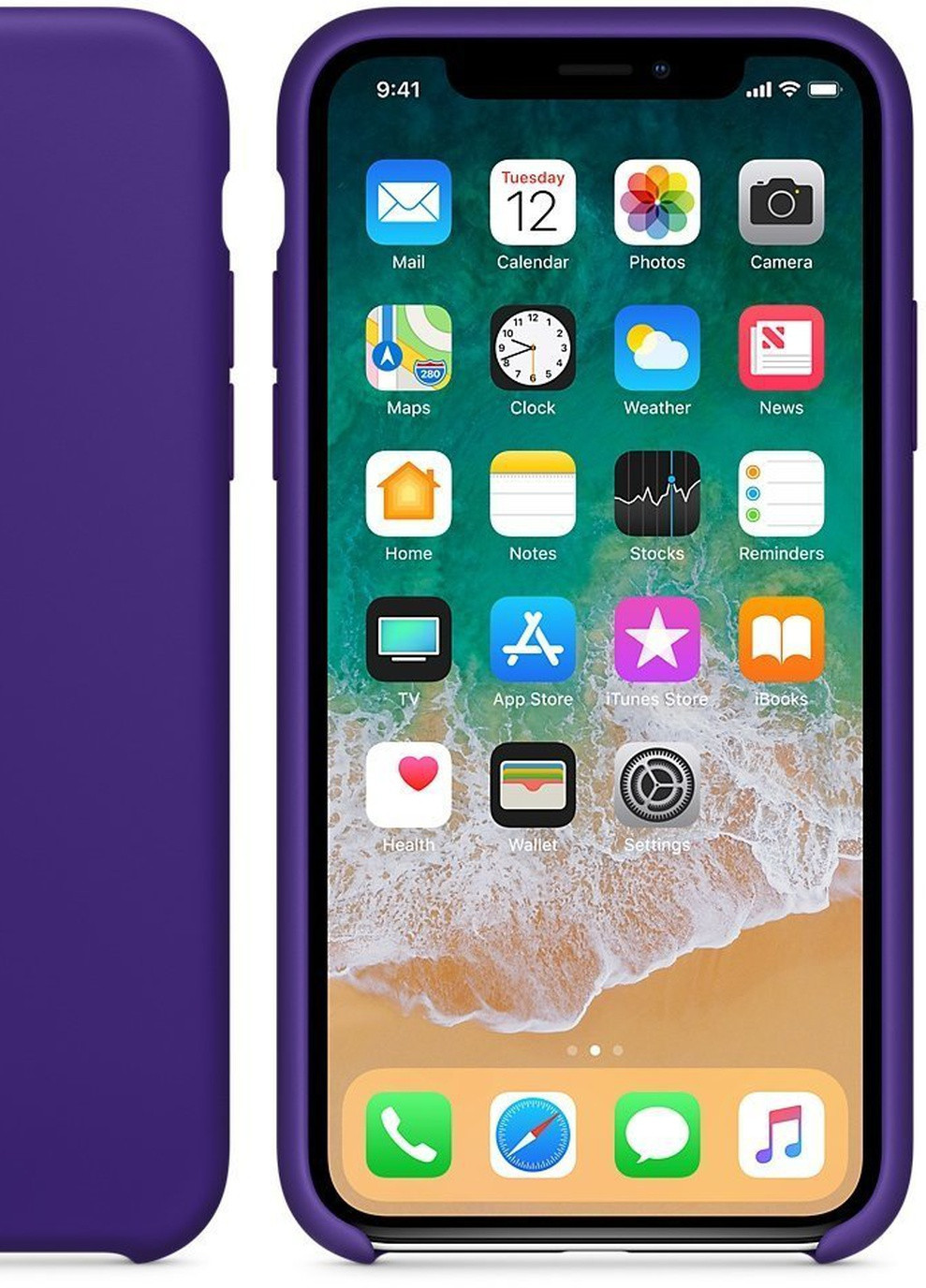 Чехол Silicone Case для iPhone Xr ultra violet ARM (96874931)