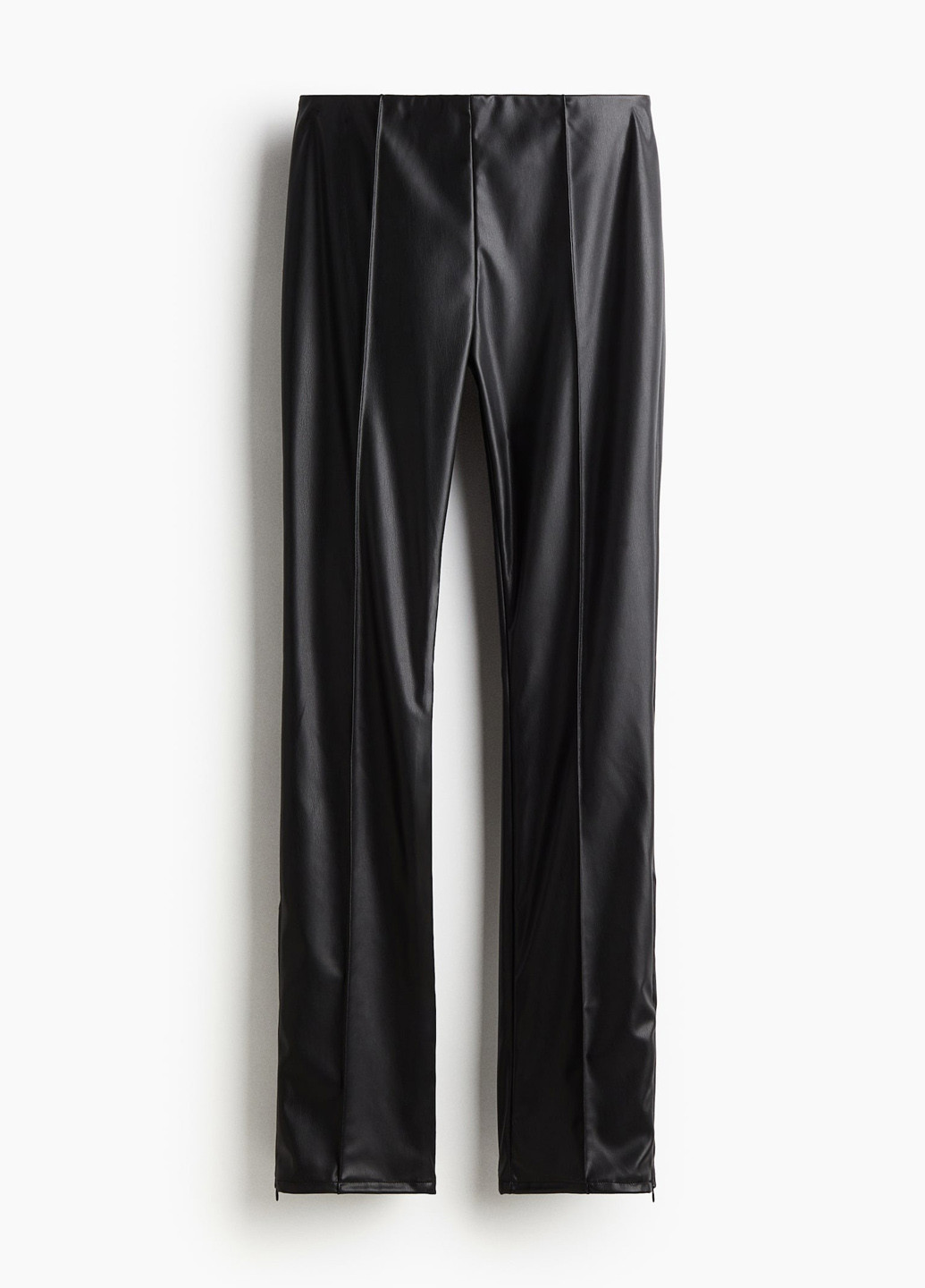 Черные демисезонные леггинсы H&M