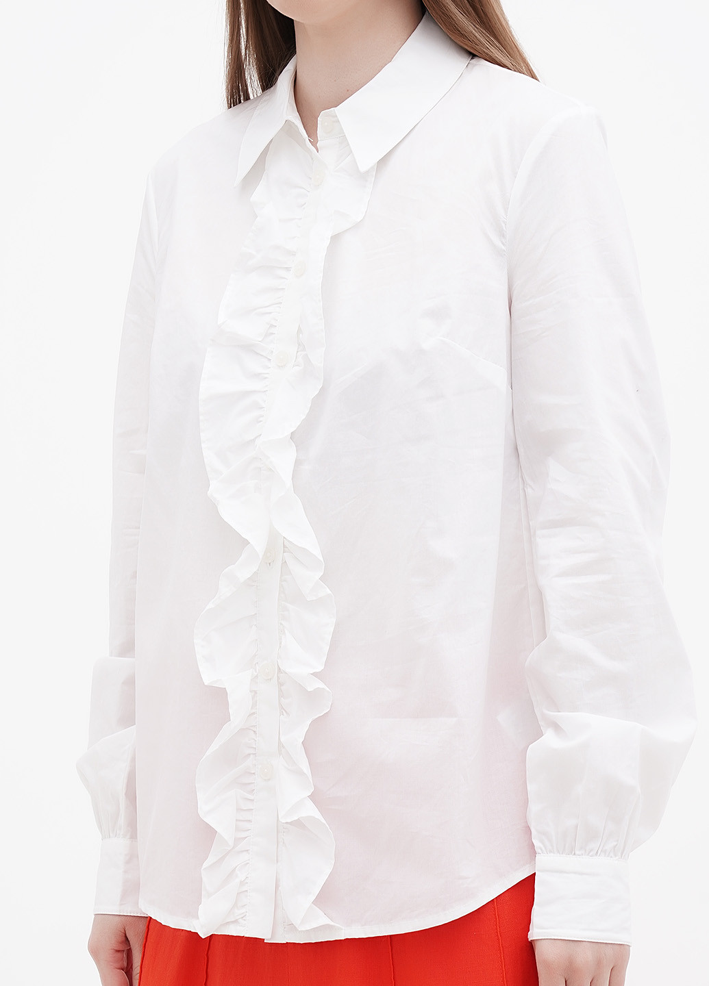 Белая демисезонная блуза Boden