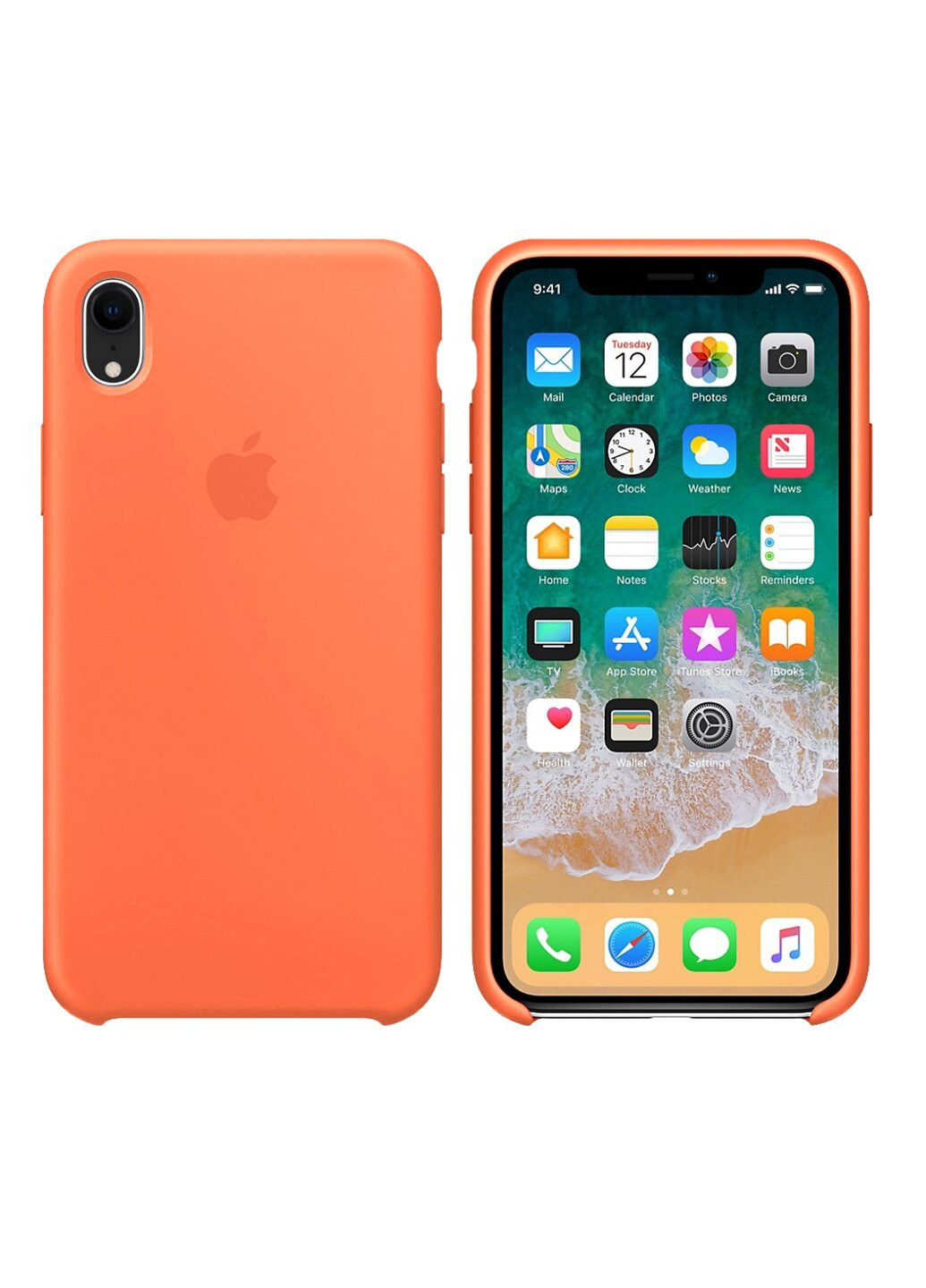 Чохол Silicone Case для iPhone Xr Orange RCI (220821775)