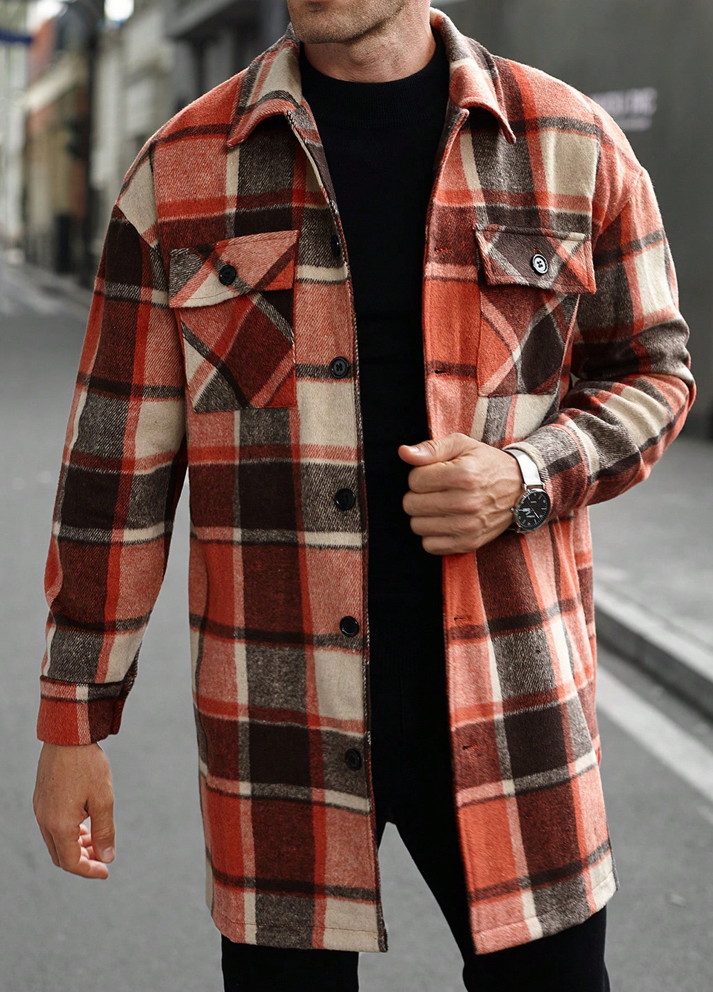 Куртка-сорочка SHEIN (367802309)