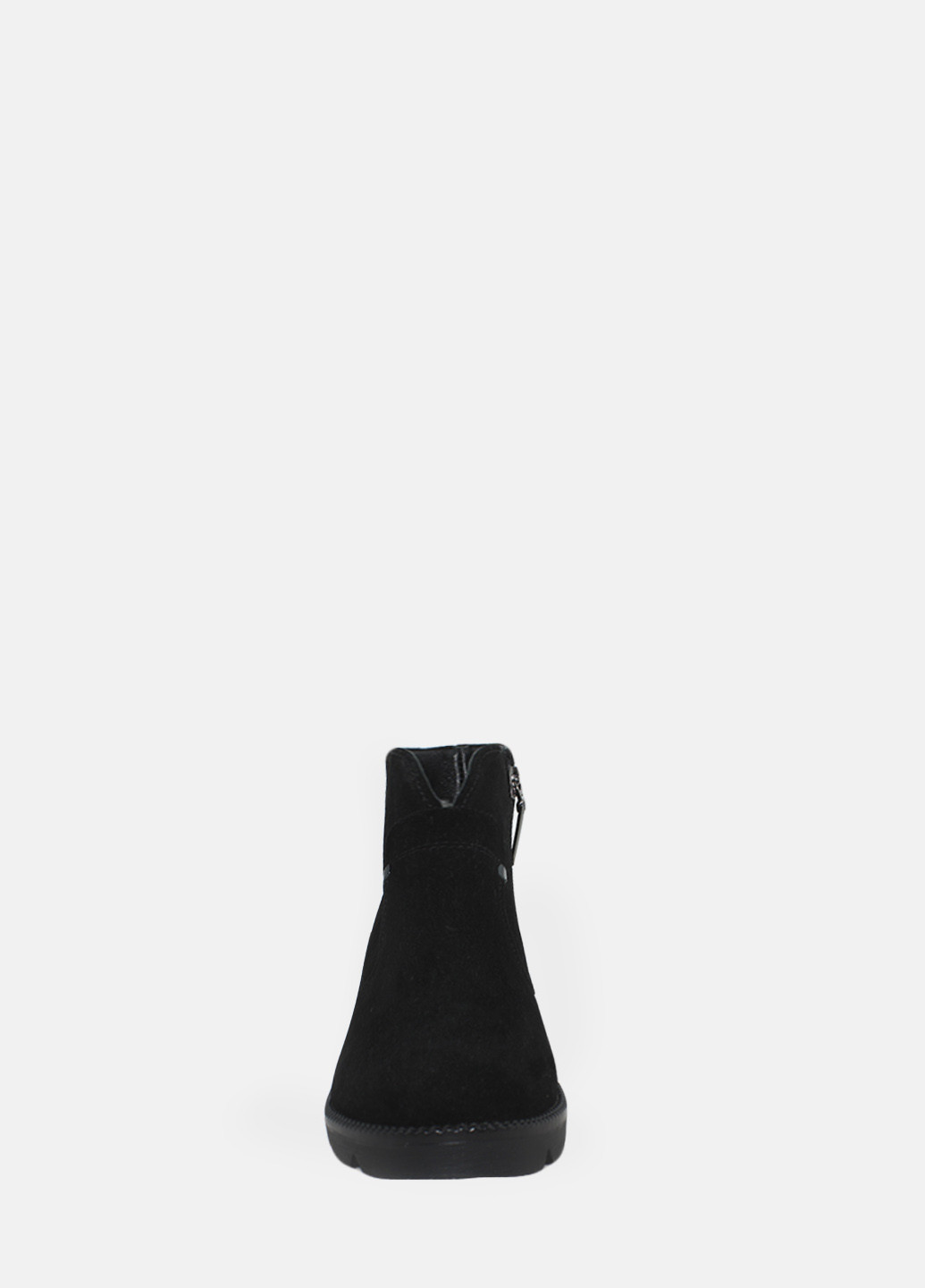 Зимние ботинки rp1712-11 черный Passati из натуральной замши