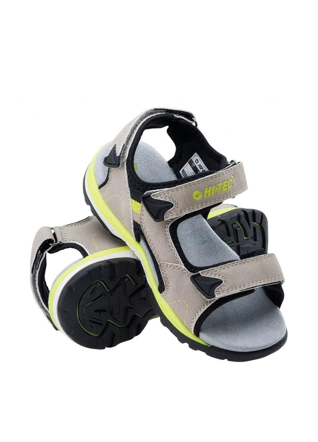 Сандалії Hi-Tec MALENI JR-BLACK/SAND/LIME YELL (300078782)