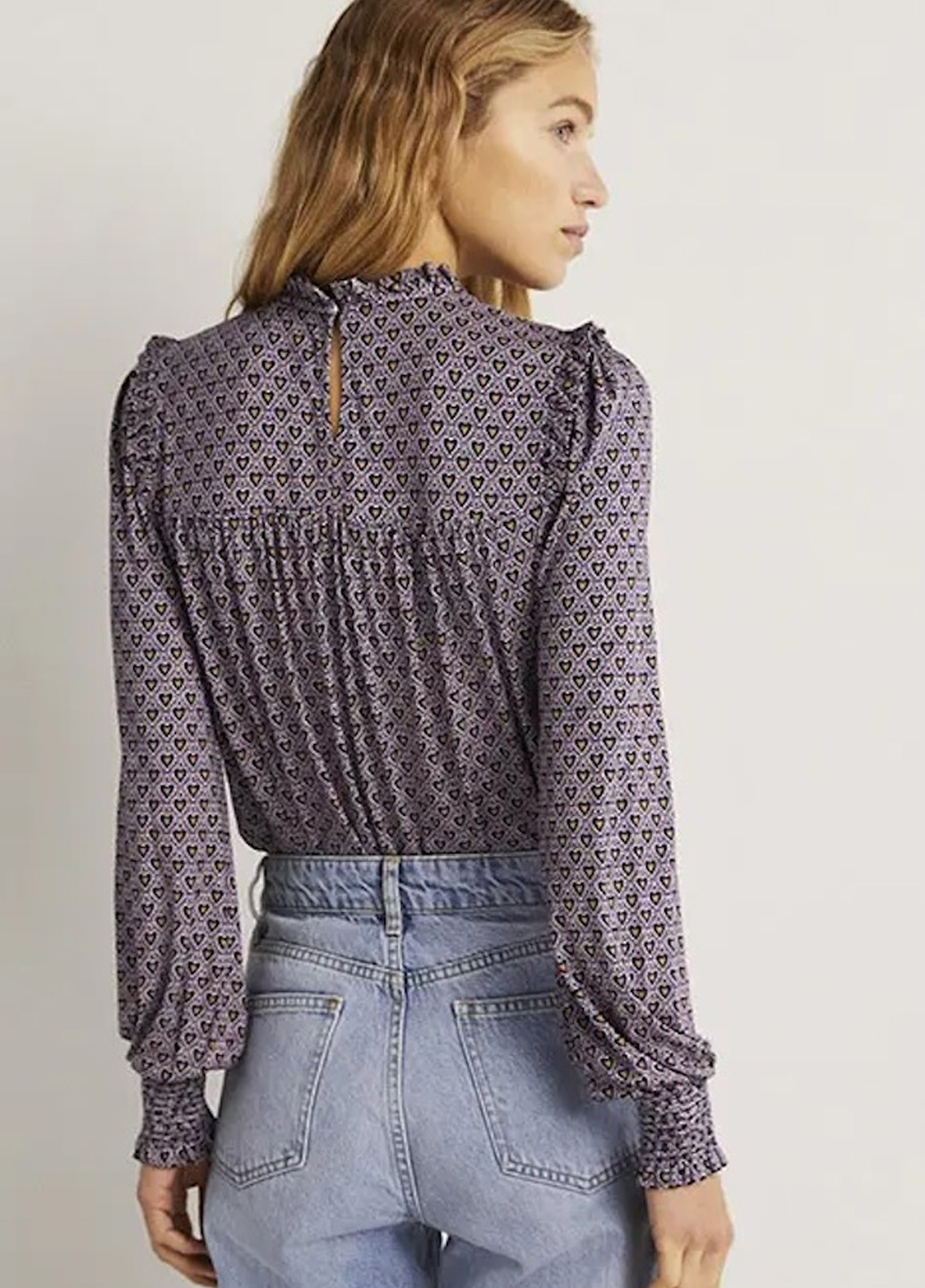 Серая блуза Boden