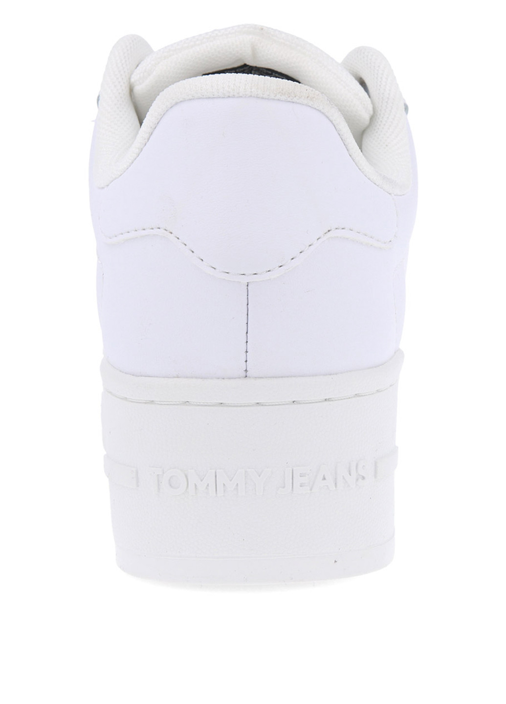 Белые кеды Tommy Jeans ESSENTİAL LEATHER FİNE-CLEAT FLATFORM TRAİNERS