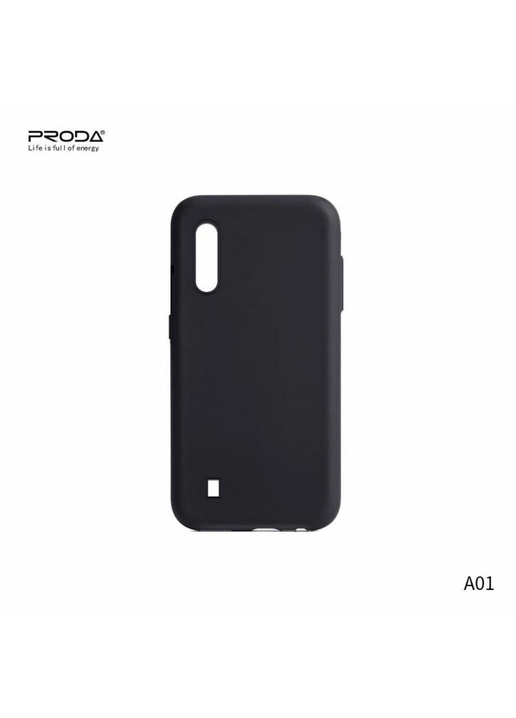 Чохол для мобільного телефону Soft-Case для Samsung A01 Black (XK-PRD-A01-BK) Proda (252570246)