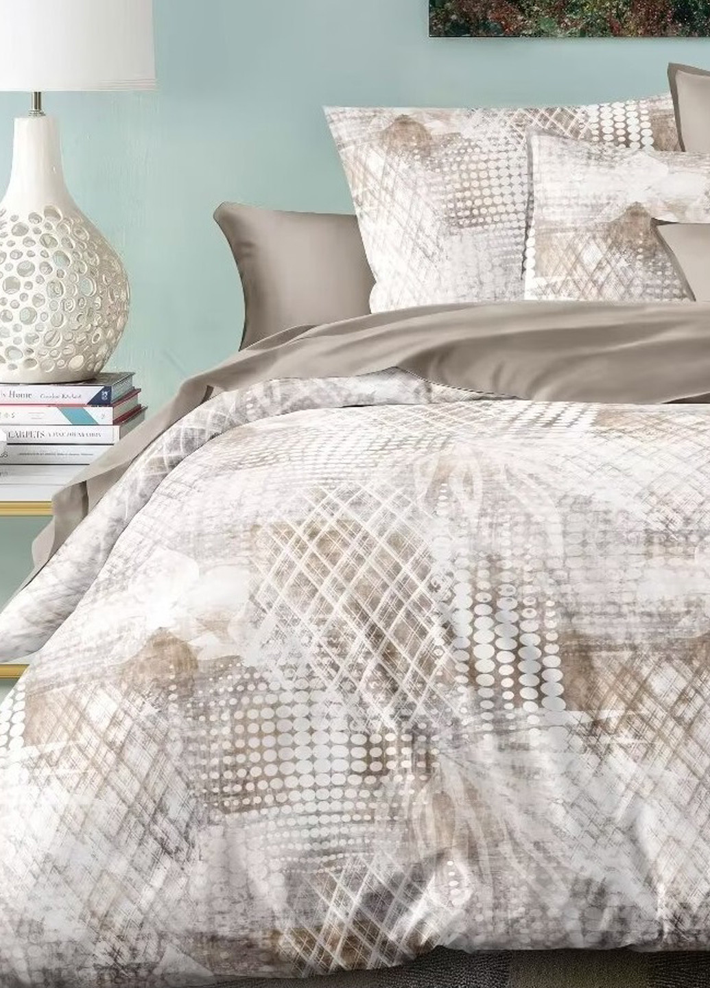 КПБ Евро Lounge 200*230 Lucy Cream Soho (317244645)