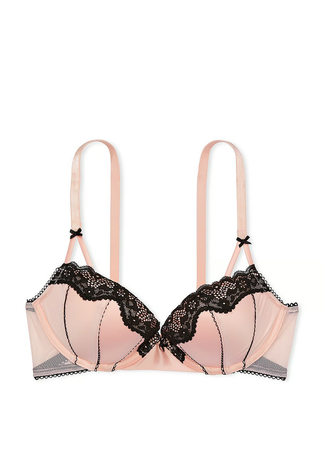 Розовый демисезонный комплект (бюстгальтер, трусики) Victoria's Secret