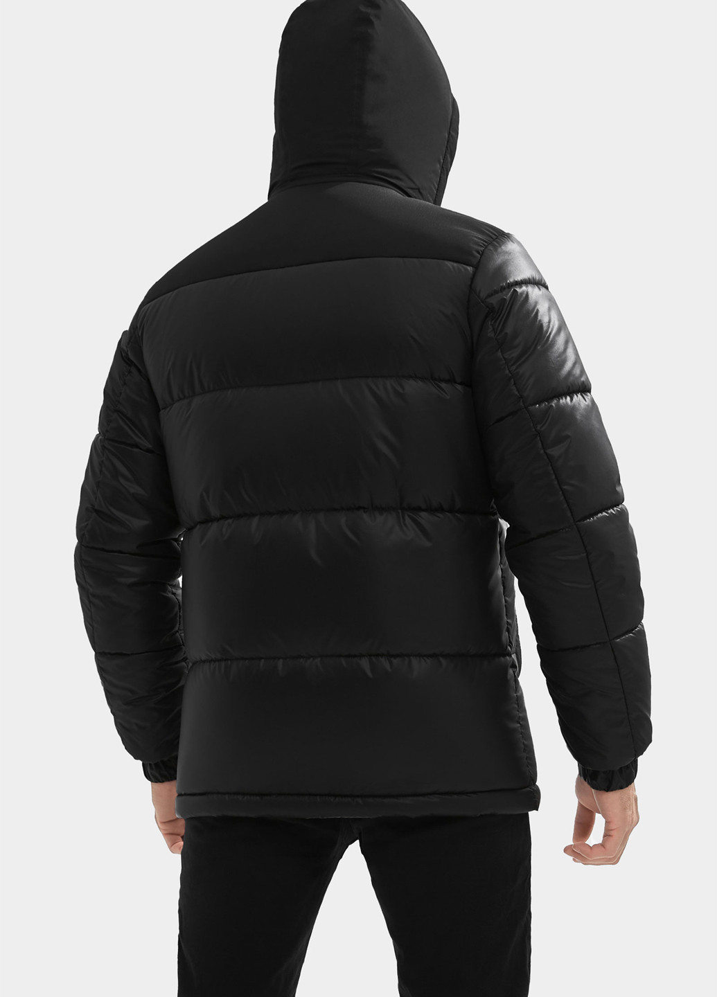 Черный зимний Пуховик Sun's House