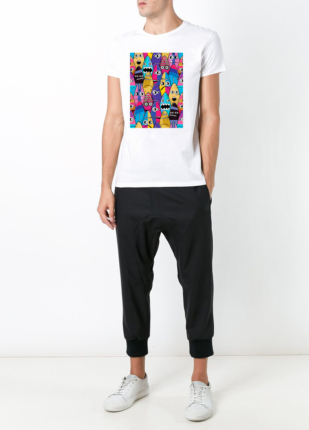 Белая футболка YAPPI