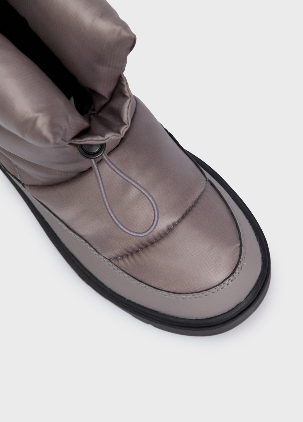 Розово-коричневые дутики Gant с логотипом