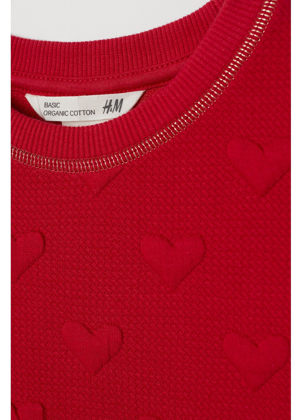 Червона кежуал сукня H&M сердечка
