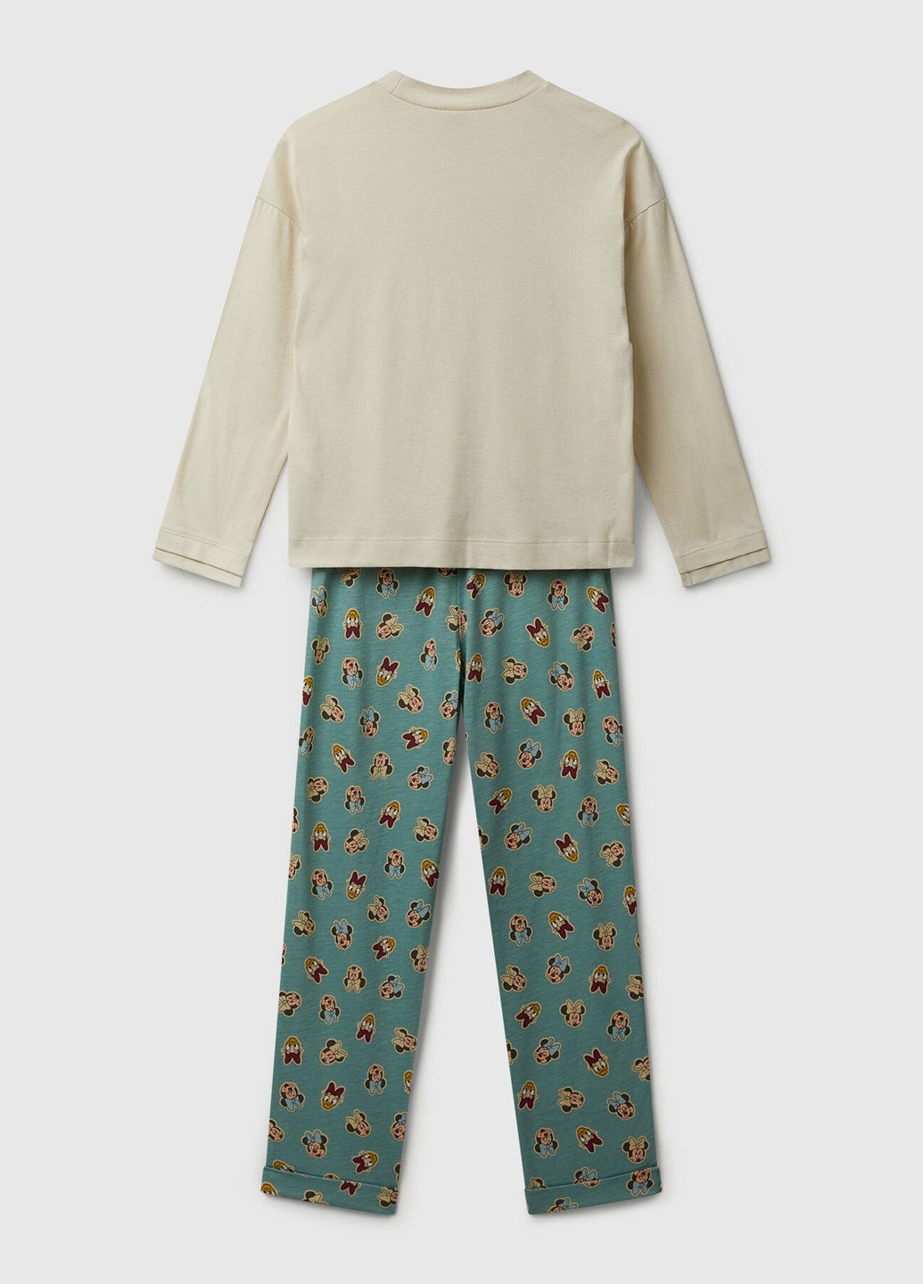 Мятная всесезон пижама (лонгслив, брюки) лонгслив + брюки United Colors of Benetton