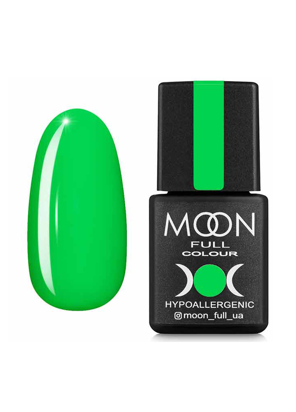 Гель-лак FULL color №633 (ярко-зеленый), 8 мл Moon (184150733)