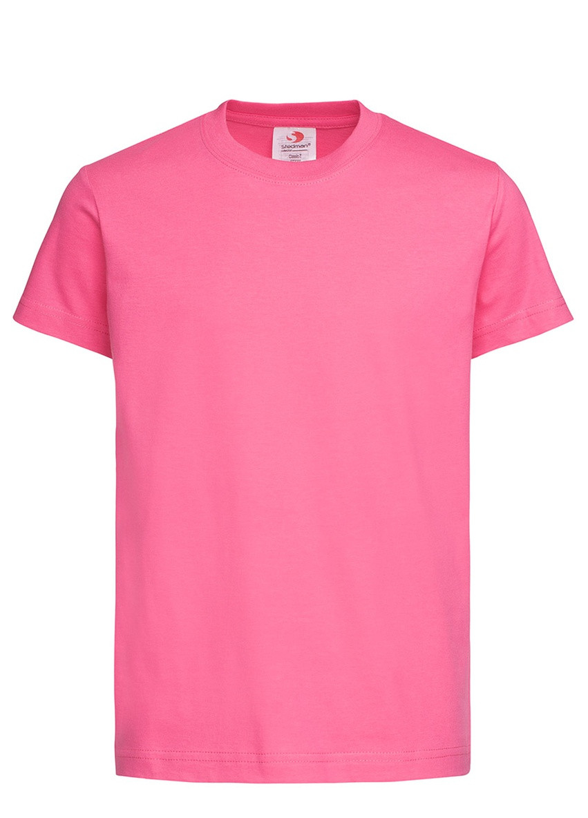 Рожева демісезонна футболка st2200-spk дитяча classic-t kids, sweet pink Stedman