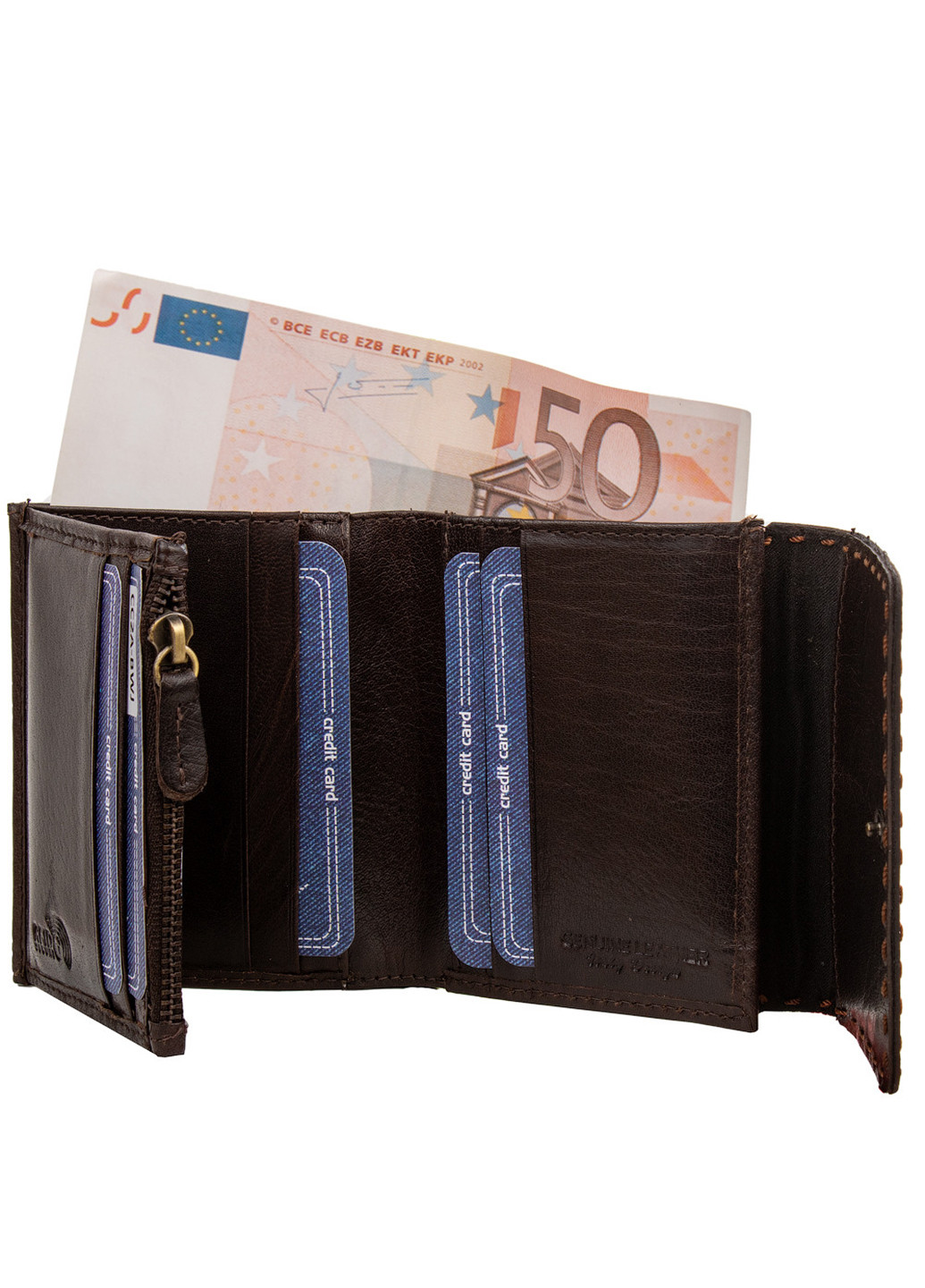 Чоловічий шкіряний гаманець 1х8,5х1,5 см Buffalo Wild (255709256)