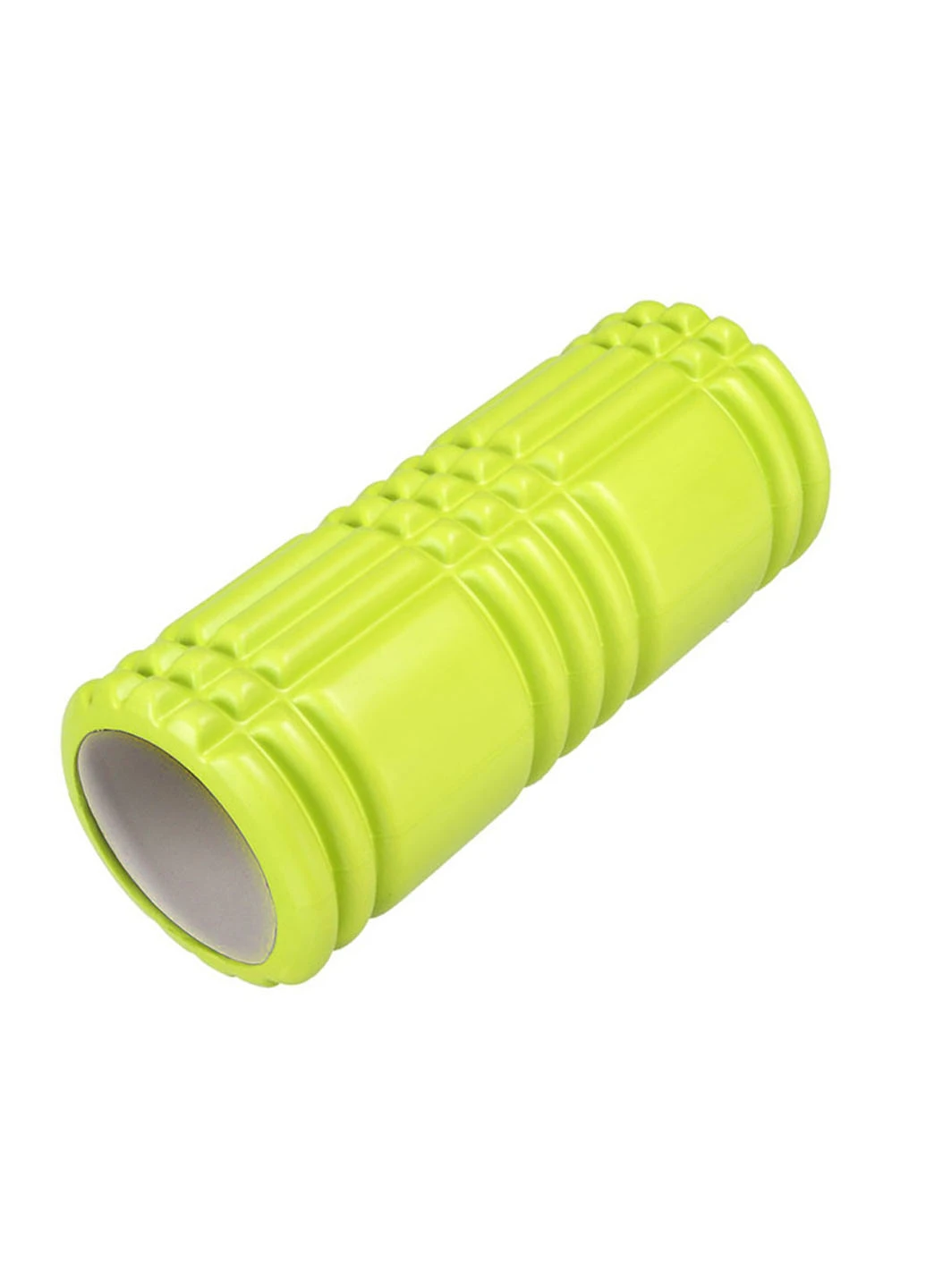 Валик масажний Grid Roller v1.0 33 см салатовий для тригерних точок (trigger point) EasyFit (237657501)