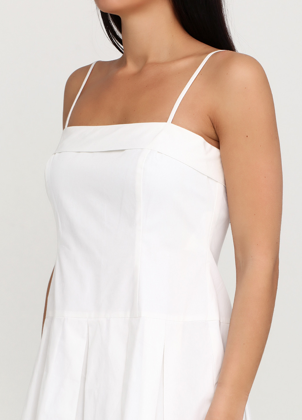 Молочна кежуал сукня Ralph Lauren однотонна