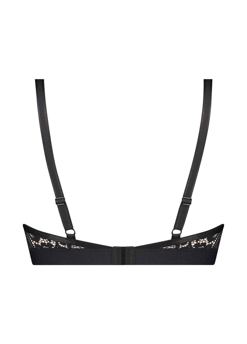 Чёрно-белого бралетт бюстгальтер Hunkemoller без косточек полиамид